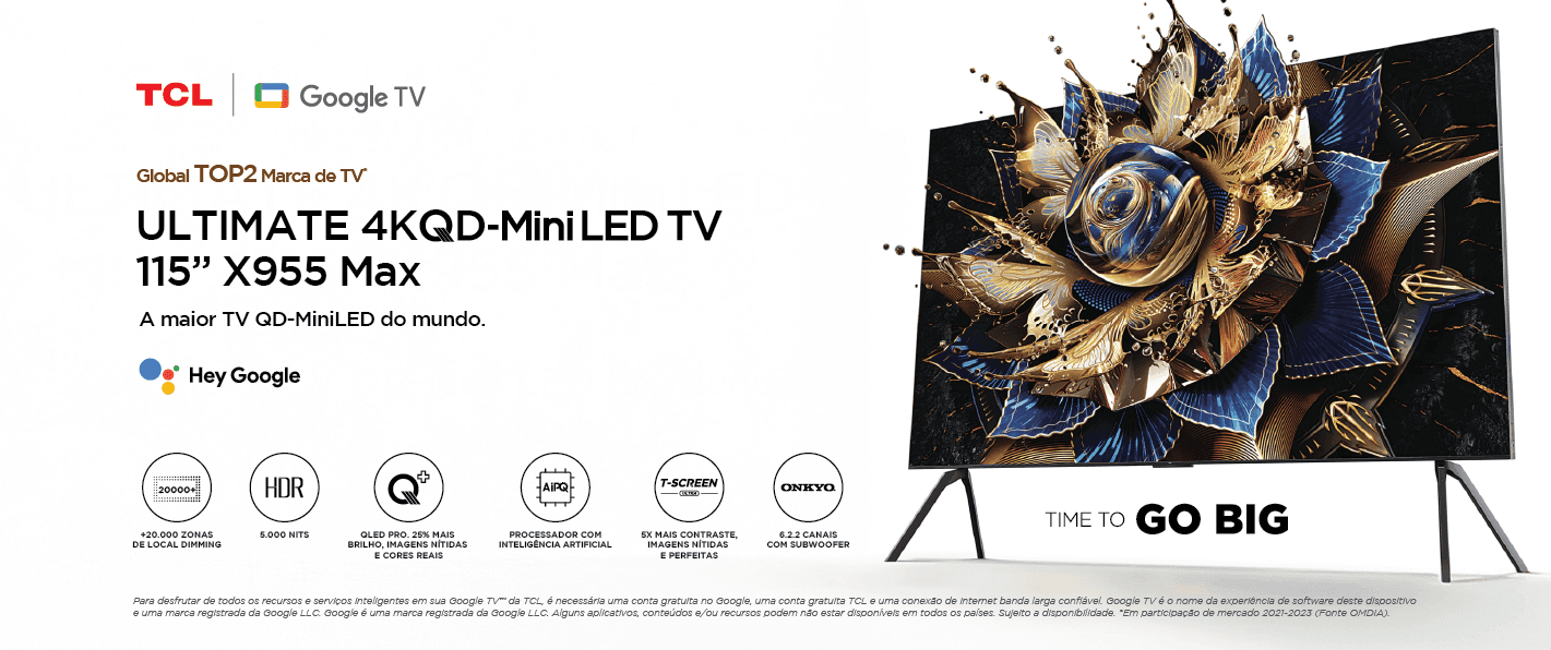 Banner Tv Tcl Ultimatex955 Max