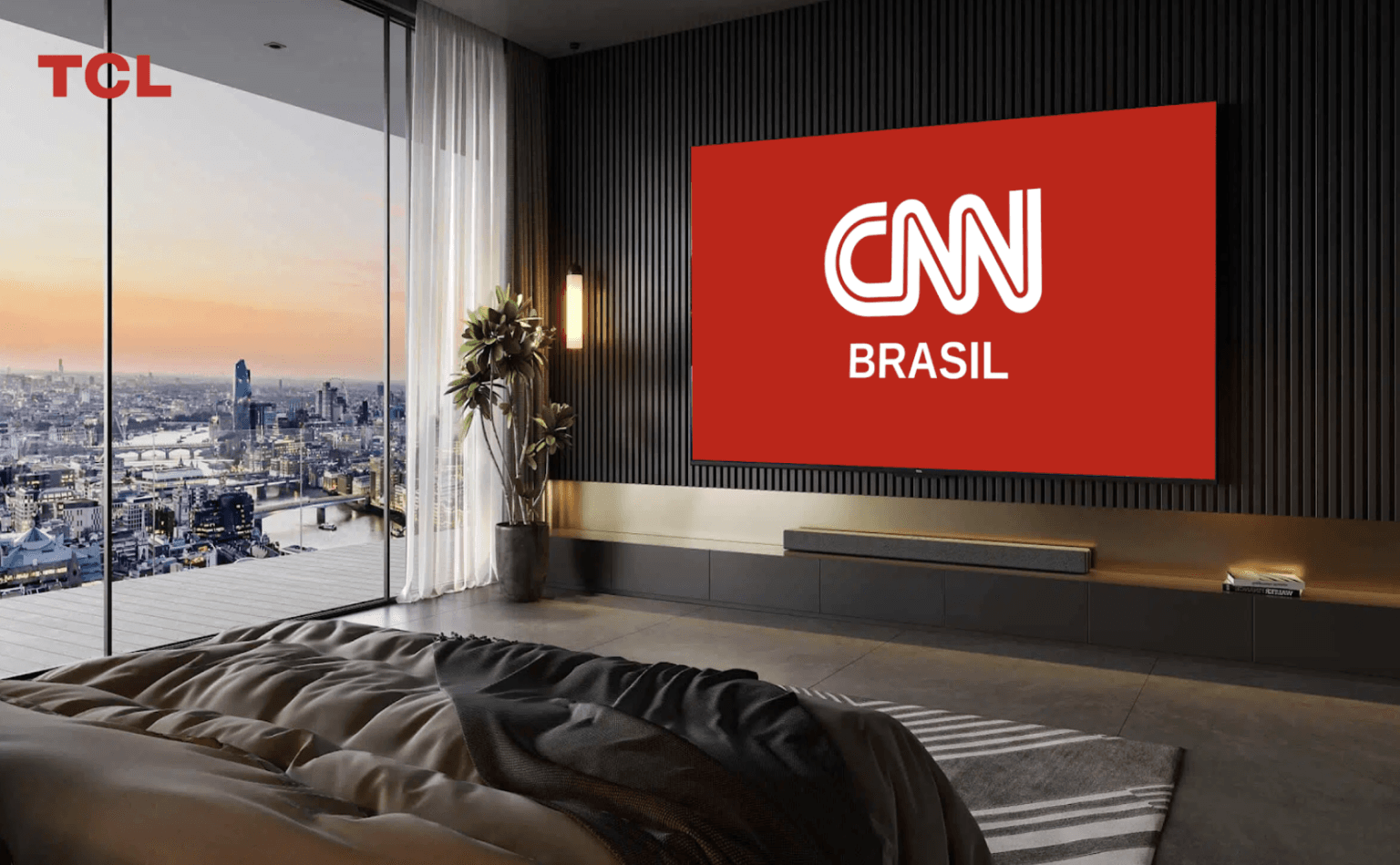 TCL Channel firma parceria com CNN Brasil e fortalece sua operação no Brasil